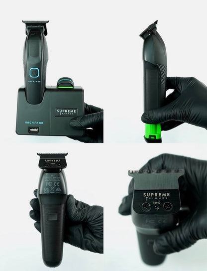 Supreme Trimmer Recharge Trimmer Black