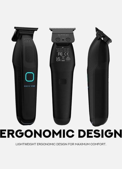 Supreme Trimmer Recharge Trimmer Black